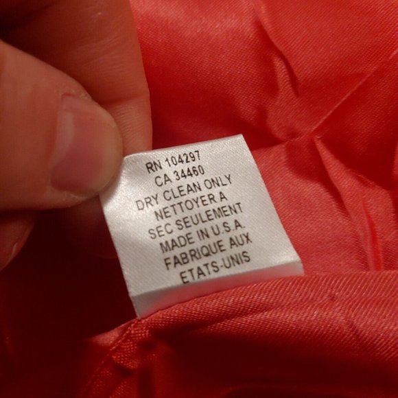 Milly New York Spring Coat Wool Cream Belted Boucle Total Glam Made in USA - Picture 9 of 9